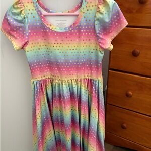 Colorful Polka Dot Kids Dress